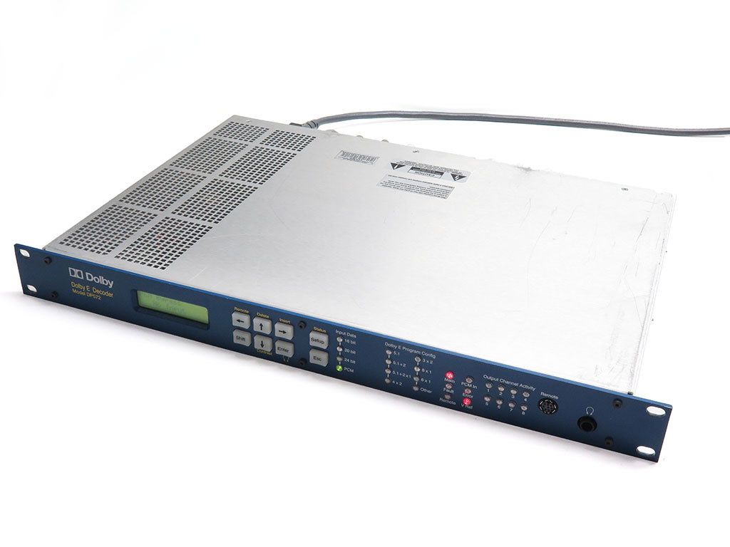 Dolby DP572 professional Dolby E decoder multichannel audio
